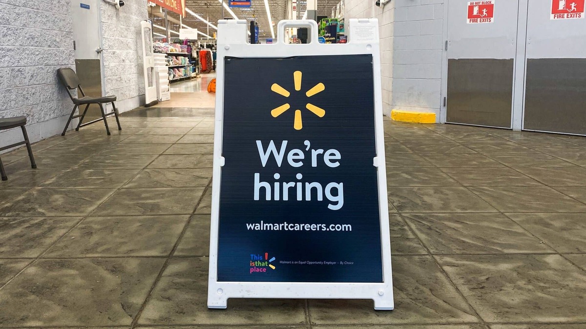  Walmart "Associate," the company's term for workers, pay starts at $14, according to its website. Shutterstock