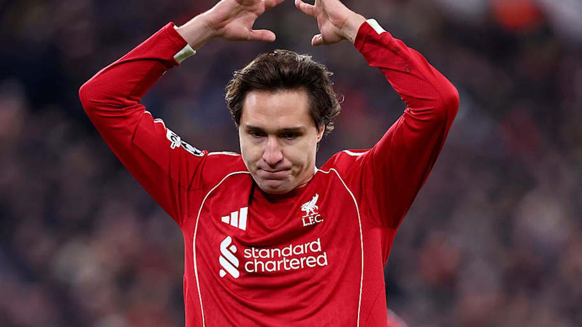  There is little chance of Federico Chiesa staying at Liverpool this summer. | Ed Sykes/Sportsphoto/Allstar via Getty Images 