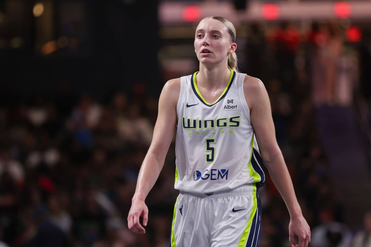  Dallas Wings guard Paige Bueckers (5) © Brett Davis-Imagn Images 