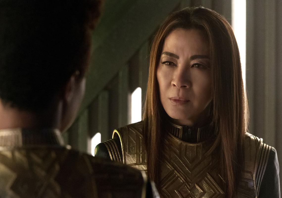 ‘Star Trek: Discovery’, Michelle Yeoh in ‘Vaulting Ambition’ (Season 1, Episode 12, aired January 21, 2018).Ben Mark Holzberg/ ©CBS All Access/courtesy Everett Collection