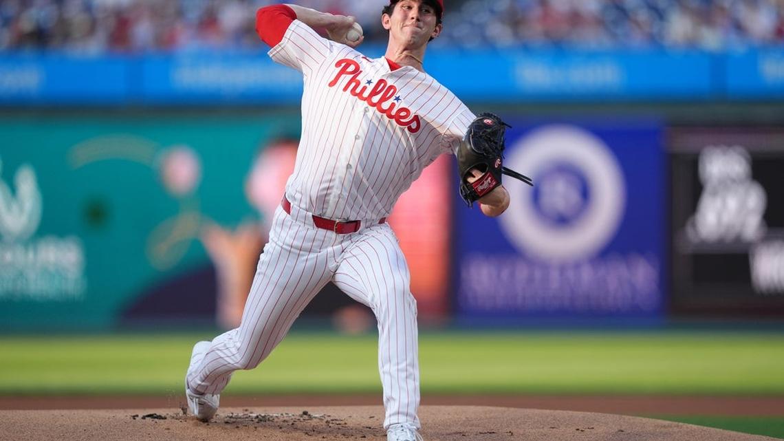 Phillies' Andrew Painter follows aces into finale vs. Guardians   