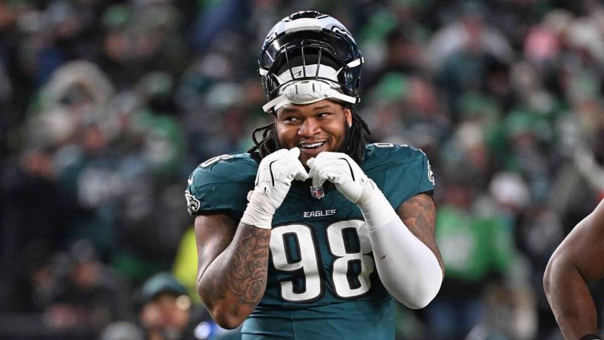  The Eagles typically sign stars early, but Jalen Carter does not have a big deal yet. | Eric Hartline-Imagn Images 
