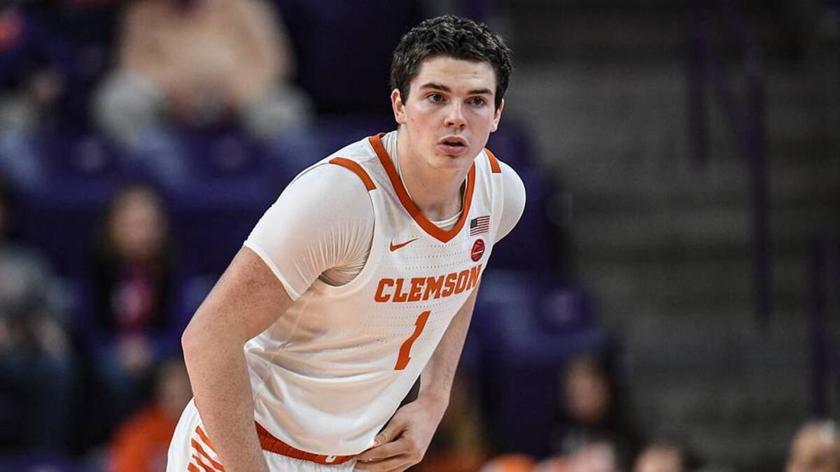  Clemson freshman forward Ian Schieffelin during the first half at Littlejohn Coliseum in Clemson, Tuesday, November 9, 2021. Clemson Vs Presbyterian Mbb Home Opener | USA TODAY Network via Reuters Connect 