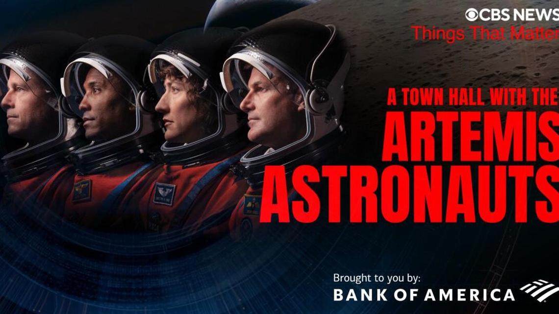Artemis II crew to join Gayle King for 'CBS Mornings' town hall 