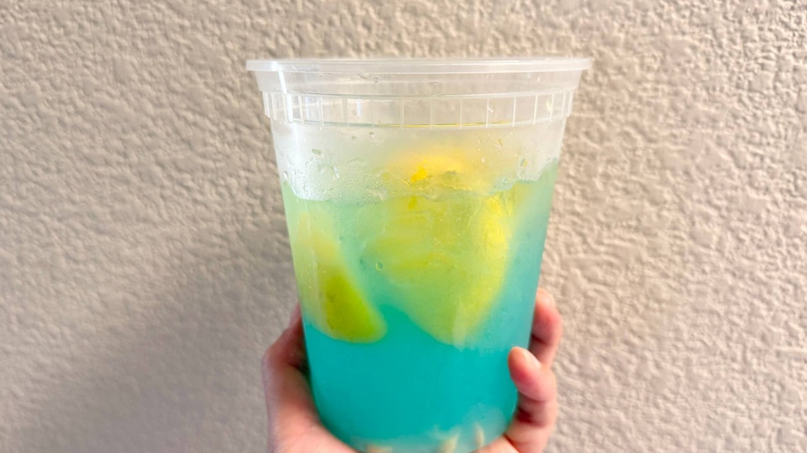 I Tried the Viral 'Ocean Water' Lemonade, and It's Like Sipping Happiness 