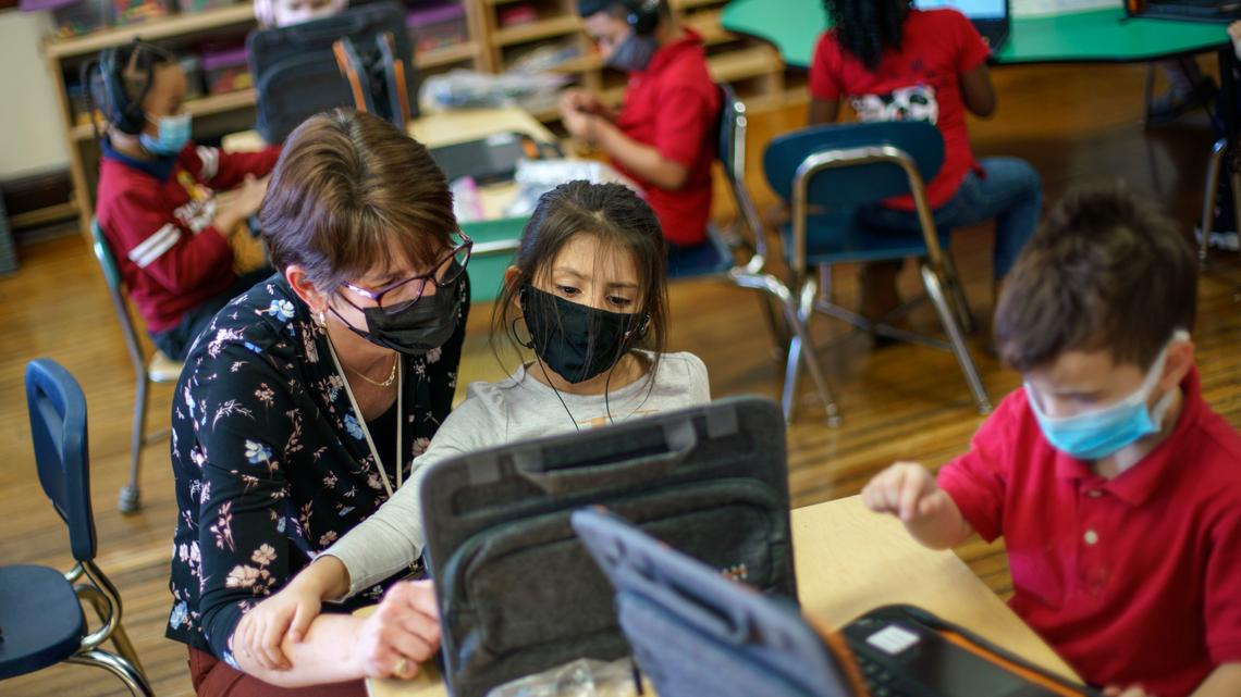 The Durham Public Schools Board of Education voted unanimously Thursday, March 10, 2022, to keep its COVID-19 mask requirement for students, staff and volunteers inside buildings and on buses for at least another couple of weeks.