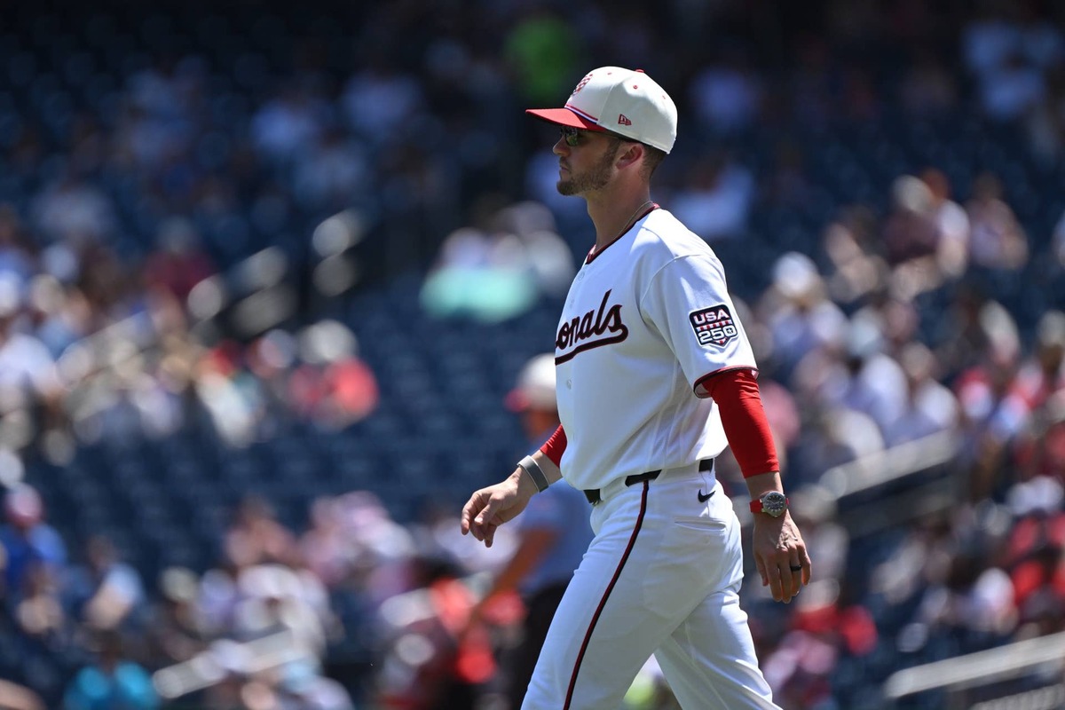 Washington Nationals manager Blake Butera (10) Rafael Suanes-Imagn Images