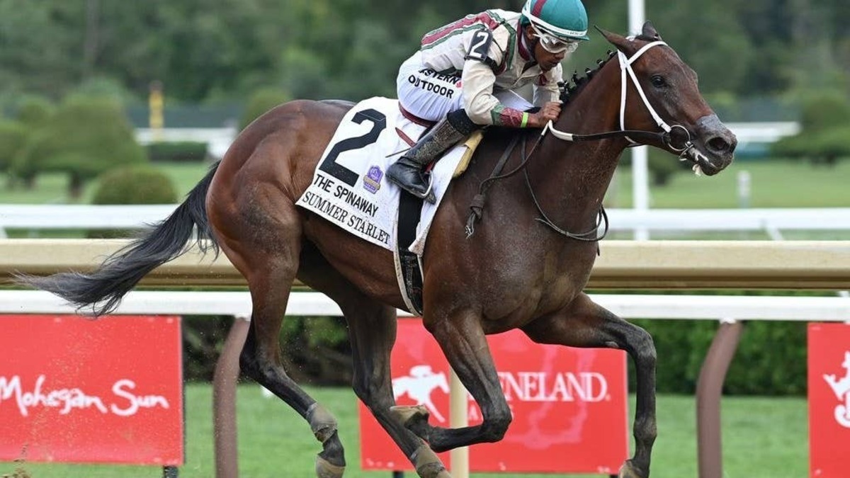 Summer Starlet Romps Home In Spinaway, Earns Breeders' Cup Bid