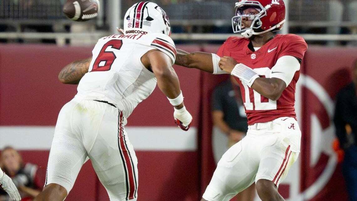 SEC, South Carolina issue 1-game suspension to Dylan Stewart for punch 