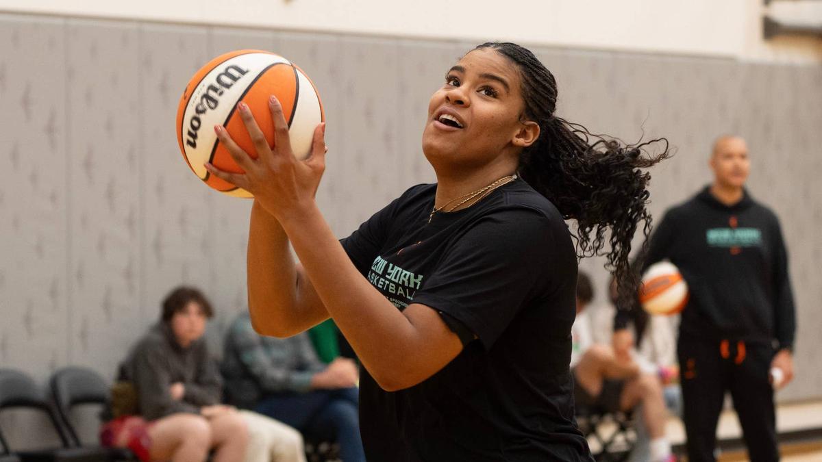  Former New York Liberty forward Nyara Sabally. © Chris Pietsch/The Register-Guard / USA TODAY NETWORK via Imagn Images