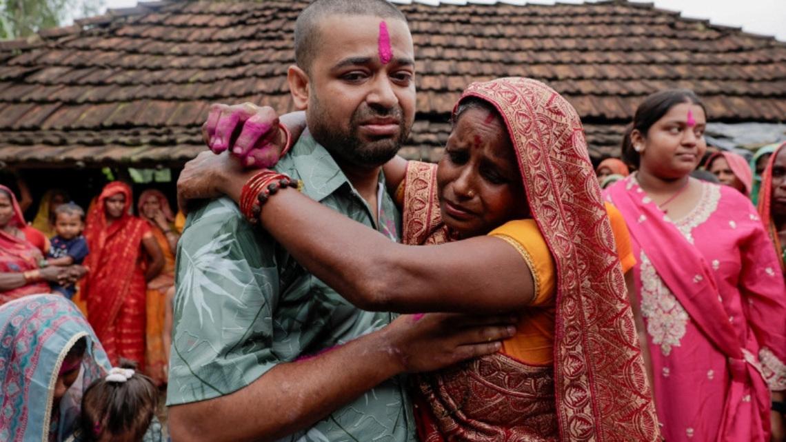 Nepal tunnel survivor finds solace in village homecoming 