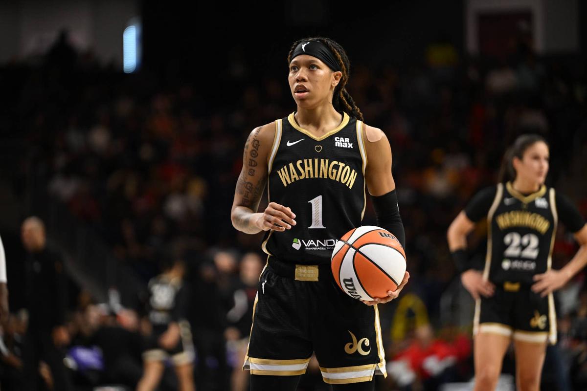  Former Washington Mystics guard Sug Sutton (1) Rafael Suanes-Imagn Images