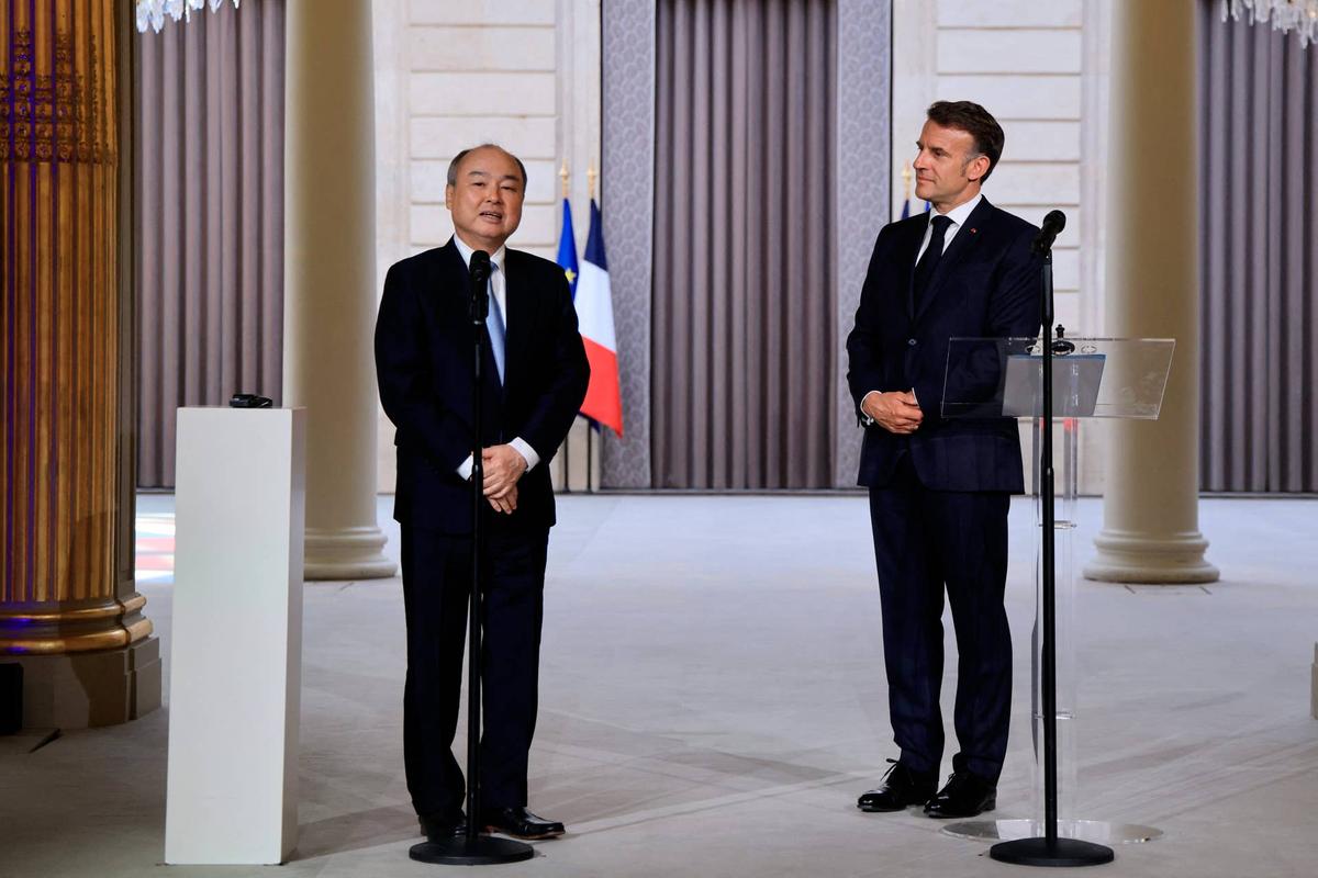  SoftBank CEO Son is not predicting a crash and suggests that even if one comes, it would not alter his fundamental view of where AI is headed. Ludovic/Getty Images