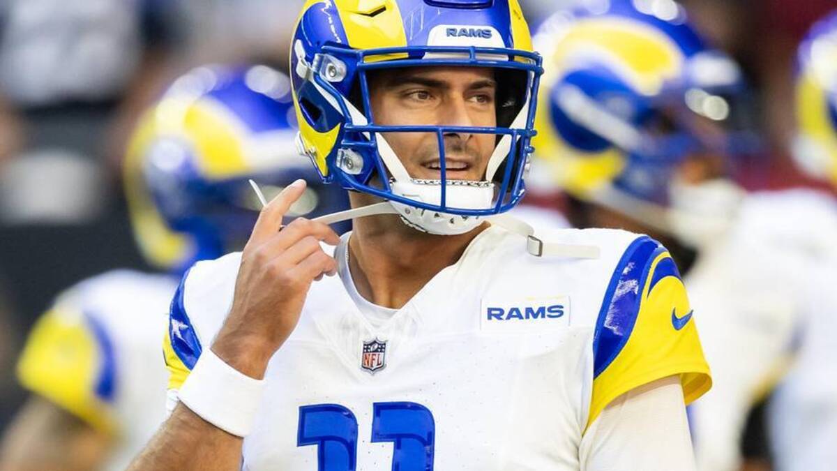  Jimmy Garoppolo is entering his 13th NFL season. | Mark J. Rebilas-Imagn Images 