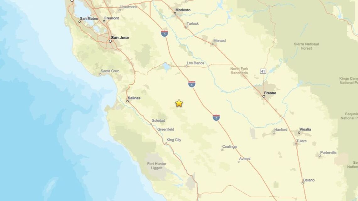 Earthquake shakes area close to Pinnacles, CA: 2.1 magnitude recorded on Sept. 5 
