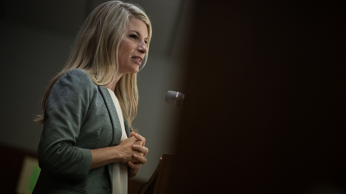 Colorado Rep. Brittany Pettersen keeps focus on Trump in reelection bid as GOP challenger derides both parties 