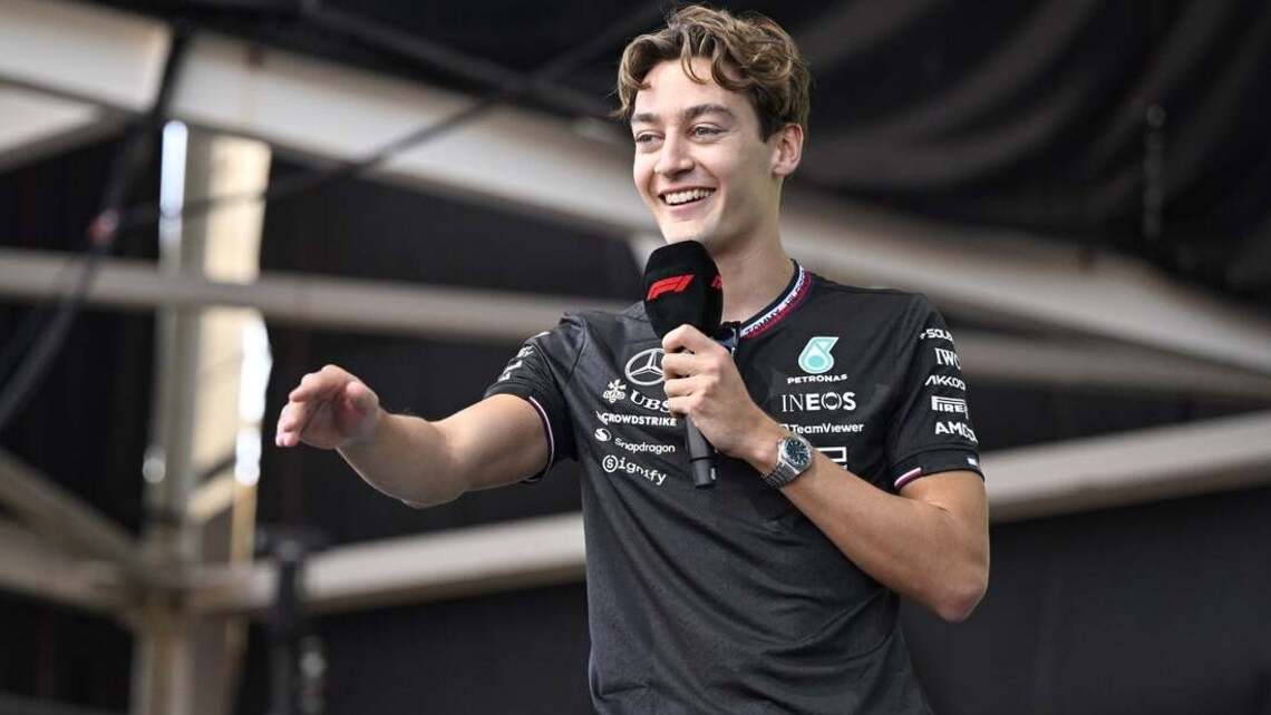 George Russell grabs 5th pole of season at Azerbaijan