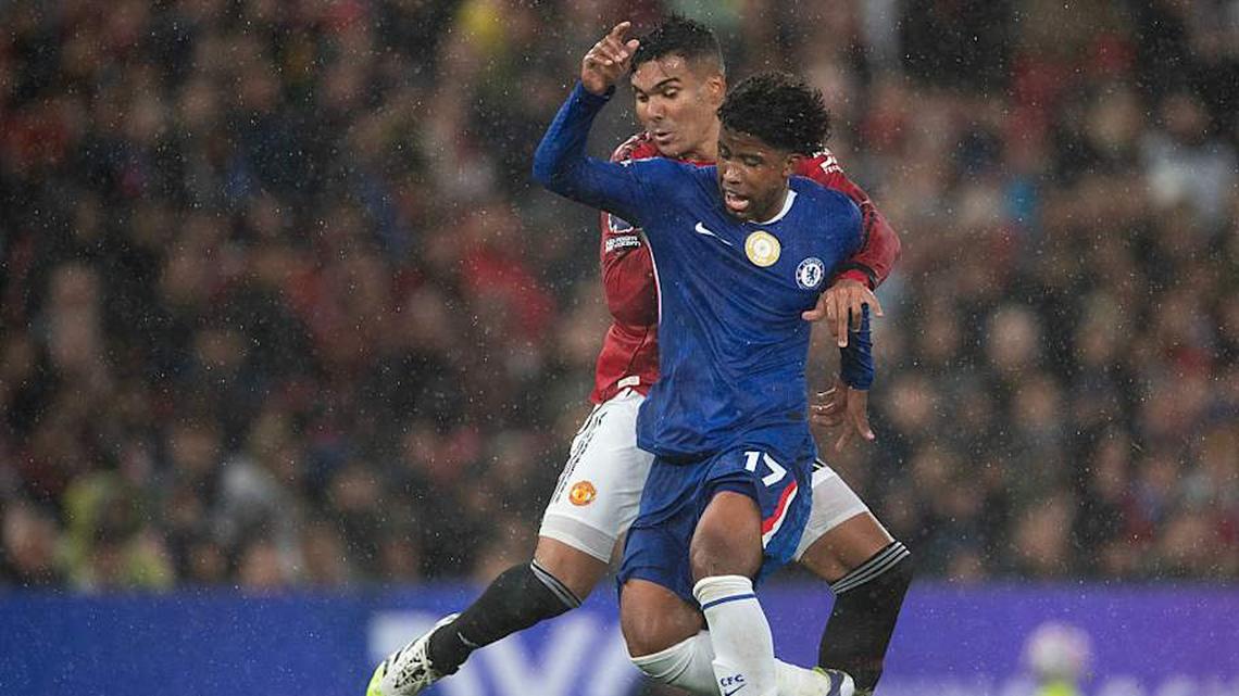  Man Utd edged the reverse fixture 2–1. | Visionhaus/Getty Images 