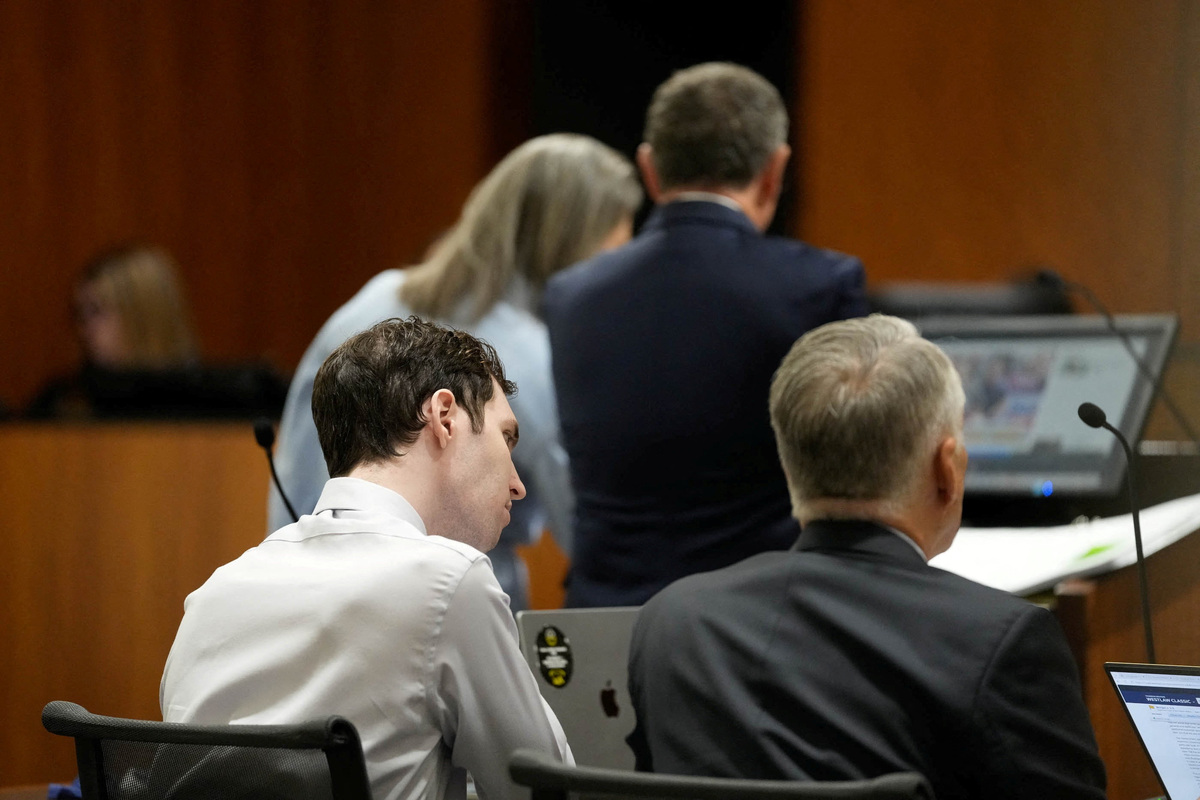 Tyler Robinson, accused in the fatal shooting of conservative activist Charlie Kirk, attends a hearing at the 4th District Court in Provo, Utah, U.S., June 12, 2026.  Francisco Kjolseth/Pool via REUTERS