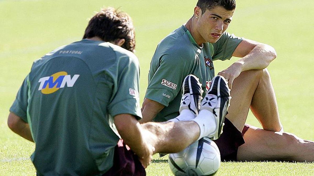  Cristiano Ronaldo began his career at Sporting CP. | Lluis Gene/AFP/Getty Images 