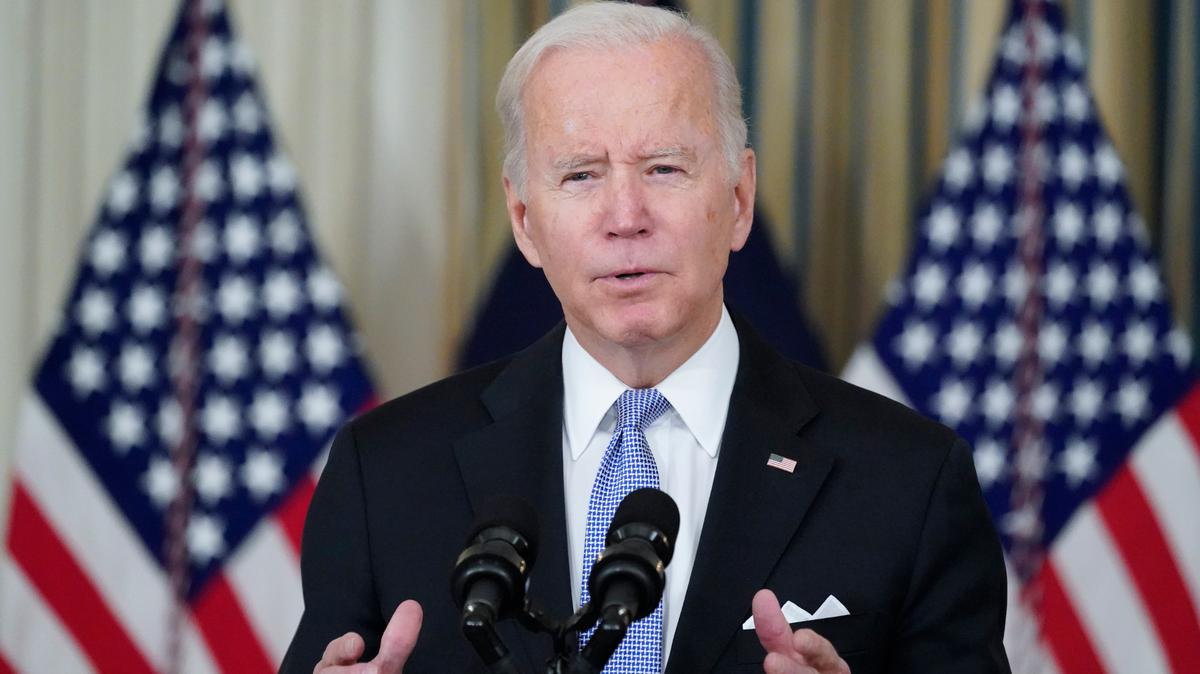 President Joe Biden at the White House on Nov. 6.