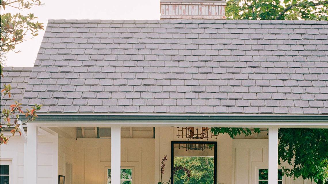 veranda with swimming pool.