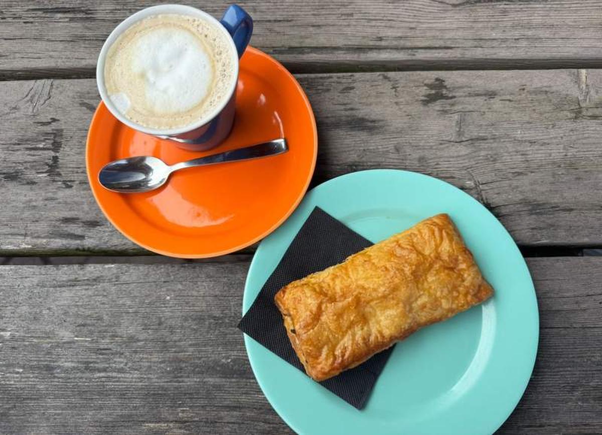  Starting the day with coffee and pastries from Bizzy B is perfect for meeting locals and people-watching. Photo credit: Emily Molina 