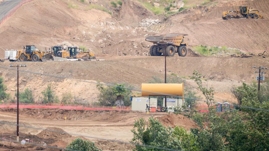 The Hidden Valley Ranch development, where 40 homes are planned for construction, is seen on Tuesday, March 31, 2026, in Poway. (Nelvin C. Cepeda / The San Diego Union-Tribune)