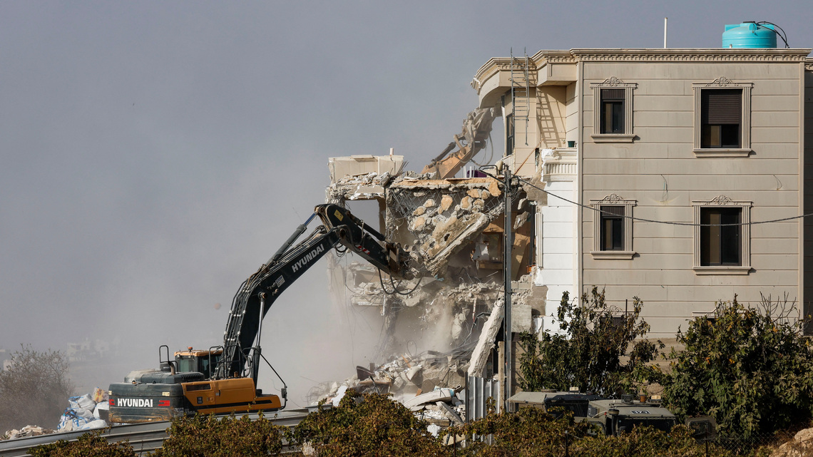 Around 1,200 Palestinians are displaced in Hebron as Israel begins military operation 