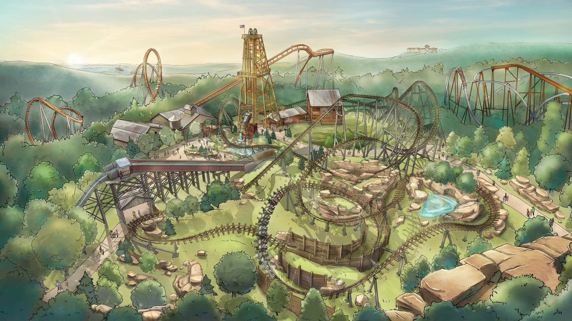 Silver Dollar City unveiled 'the longest family coaster in the Midwest' 