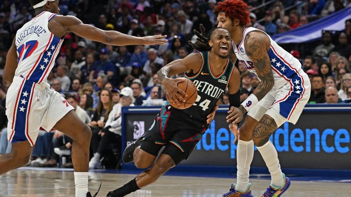 Pistons clinch top seed in East with convincing win over 76ers 