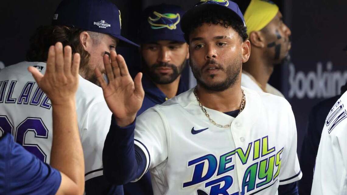 Two-run homers send Rays past Guardians in Game 6, into World Series 