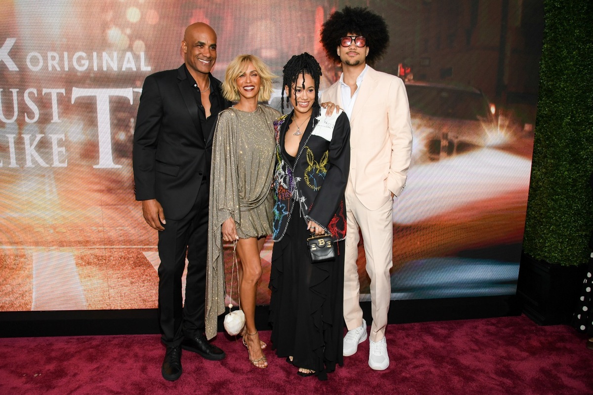 Nicole Ari Parker and Boris Kodjoe with daughter Sophie at Beaches Turks & CaicosJohn Parra/Getty Images for Beaches Resorts 