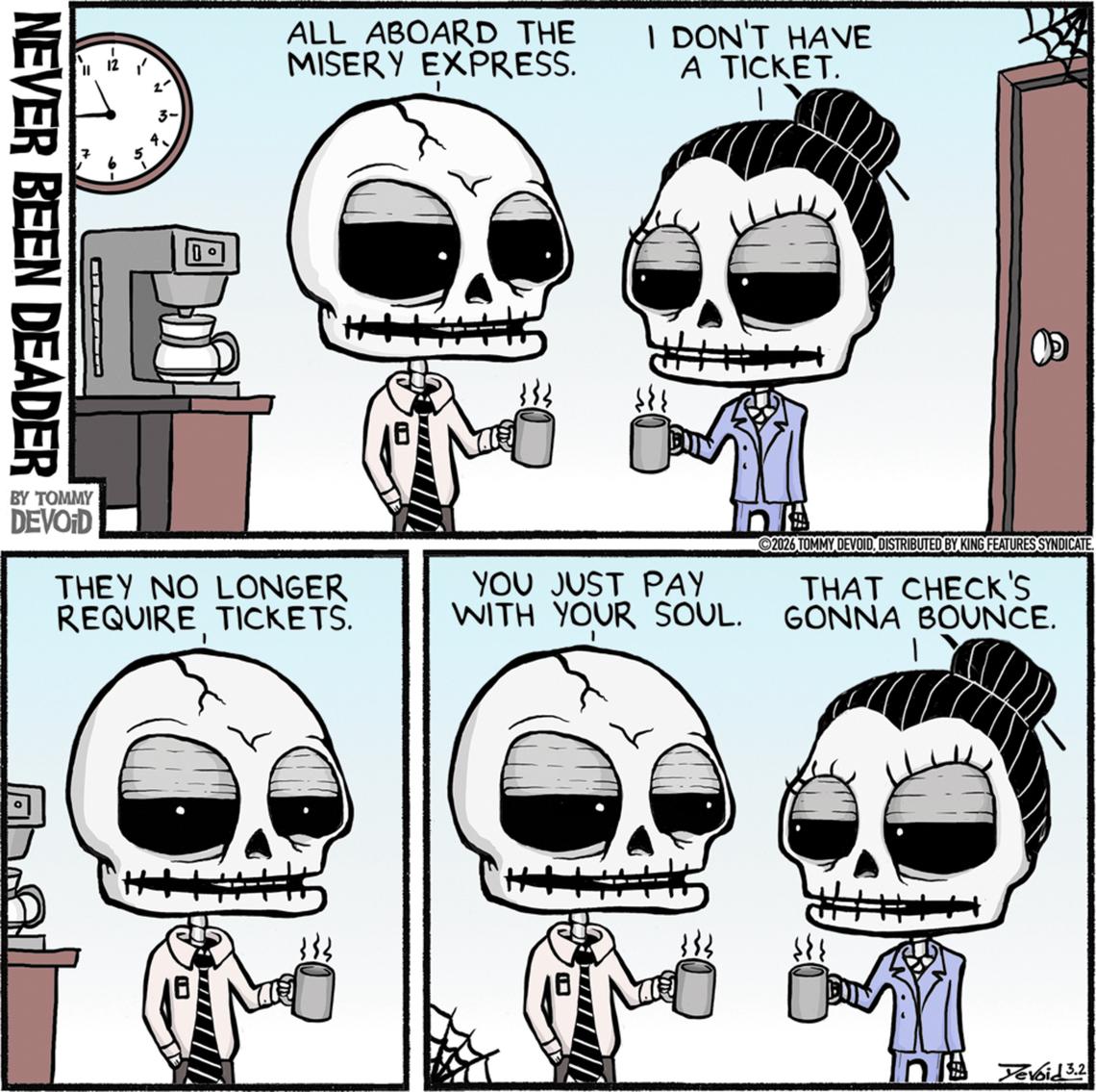 Tommy Devoid/King Features