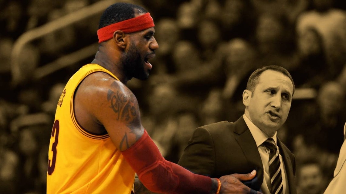 When LeBron James defied his coach and delivered in the clutch for the Cleveland Cavaliers: "Just give me the ball" 