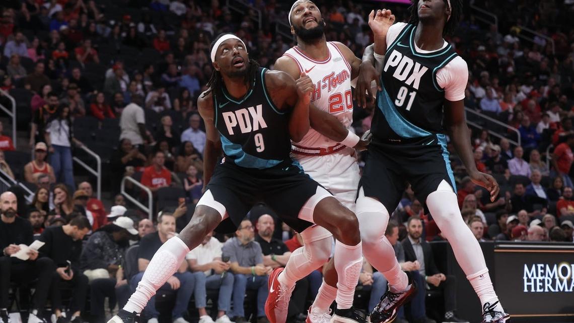 Amen Thompson rallies Rockets to win over Blazers 