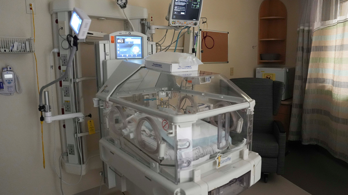 A room in the neonatal intensive care unit at University of Tennessee Medical Center in Knoxville, Tennessee, in 2026.