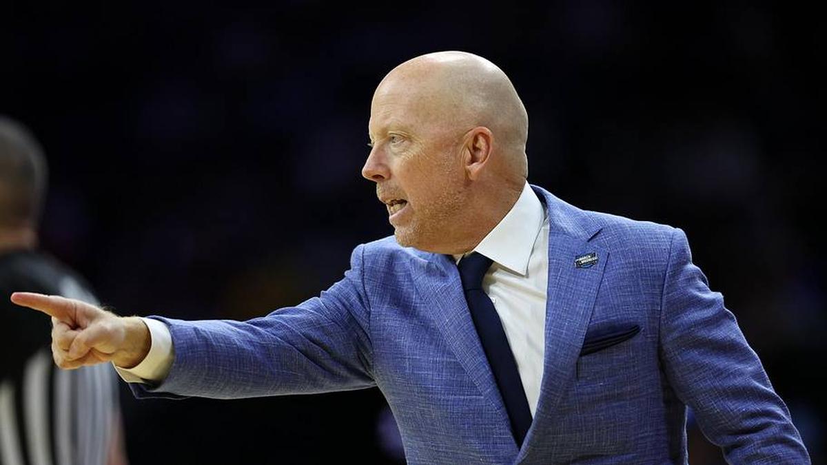  Mar 20, 2026; Philadelphia, PA, USA; UCLA Bruins head coach Mick Cronin reacts in the first half during a first round game of the men's 2026 NCAA Tournament at Xfinity Mobile Arena. Mandatory Credit: Bill Streicher-Imagn Images | Bill Streicher-Imagn Images 