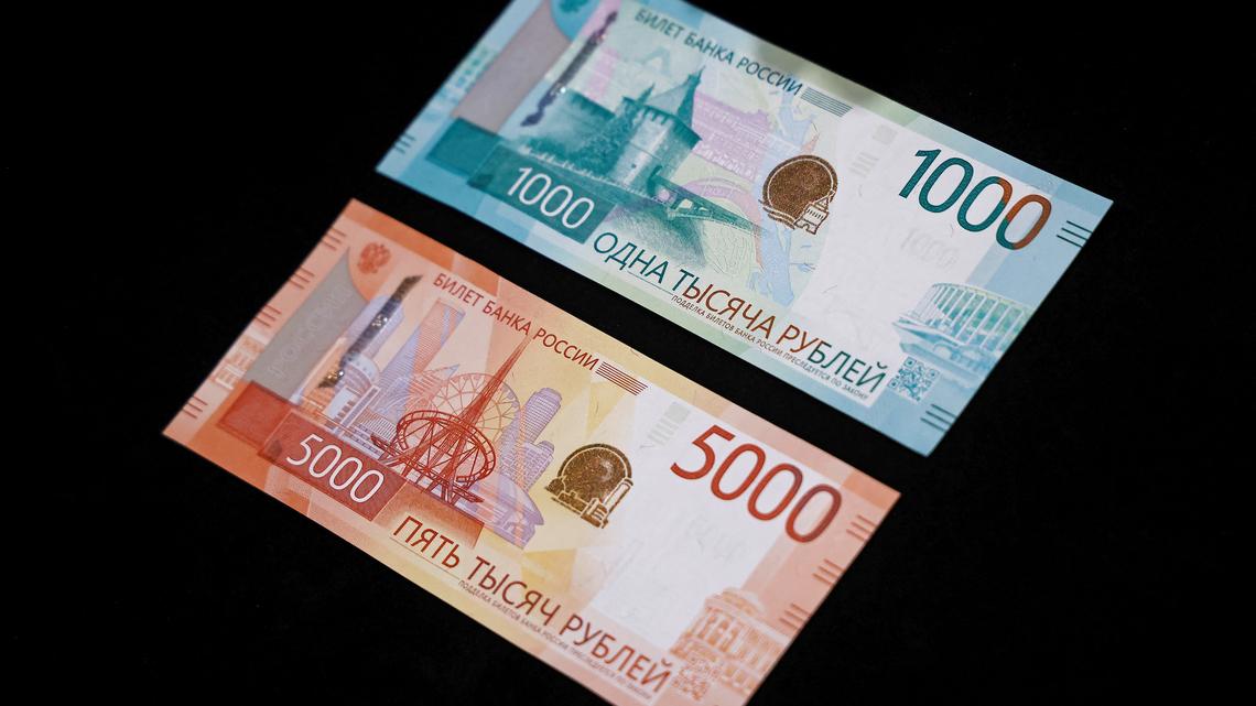 Russian rouble at over three-year high against yuan ahead of Putin's visit to China 