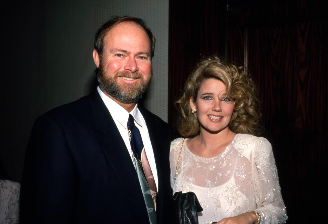 Edward J. Scott and Melody Thomas Scott in 1986Ralph Dominquez / MediaPunch via Getty