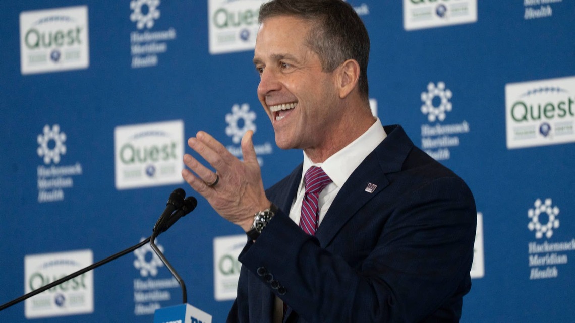 John Harbaugh Won't Take Side In Longtime NFL Fields Debate 