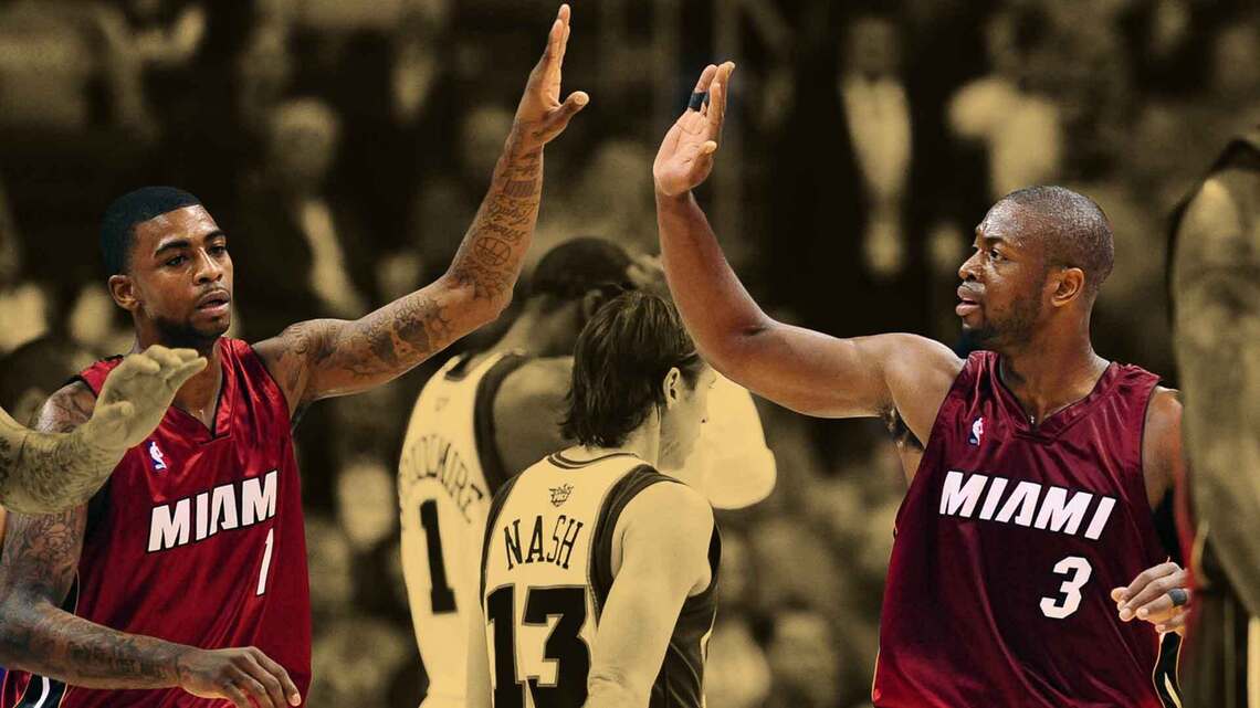 "Who is this?" - Dwyane Wade recalls being furious when the Heat drafted Dorell Wright 