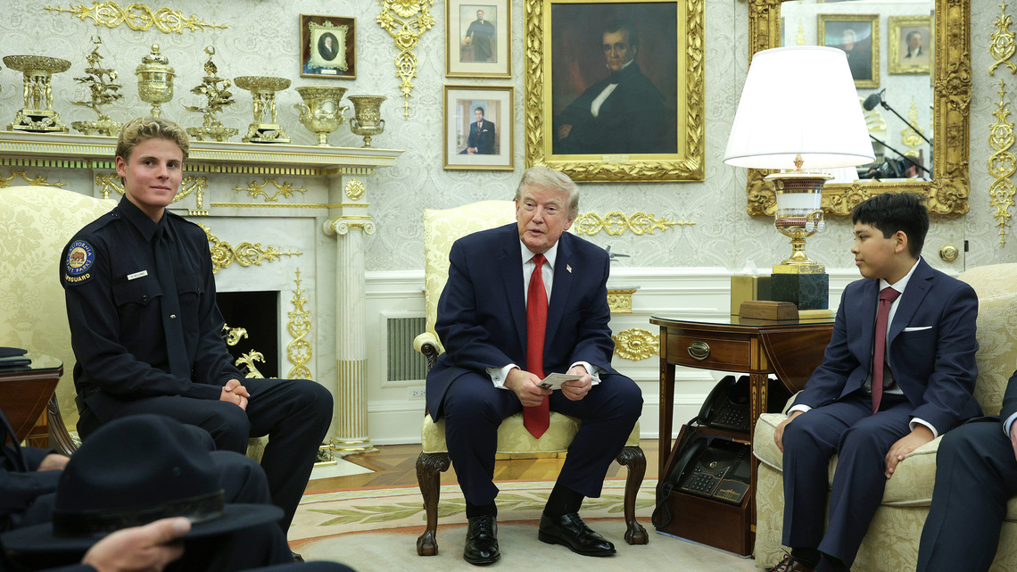 Trump praises 16-year-old lifeguard who saved a drowning boy in Santa Cruz 