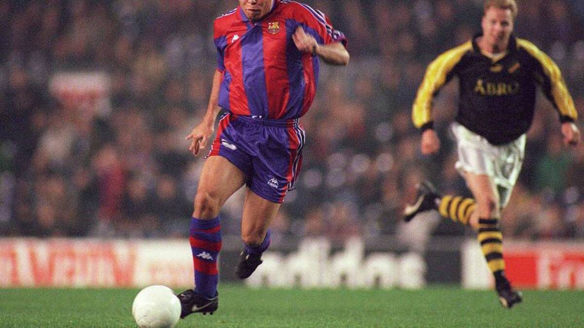  Ronaldo Nazário was at the peak of his powers during his single season with Barcelona. | Claudio Villa/Getty Images 