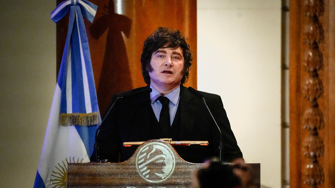 Argentina's Milei steps up Falklands sovereignty claims with oil sanctions 