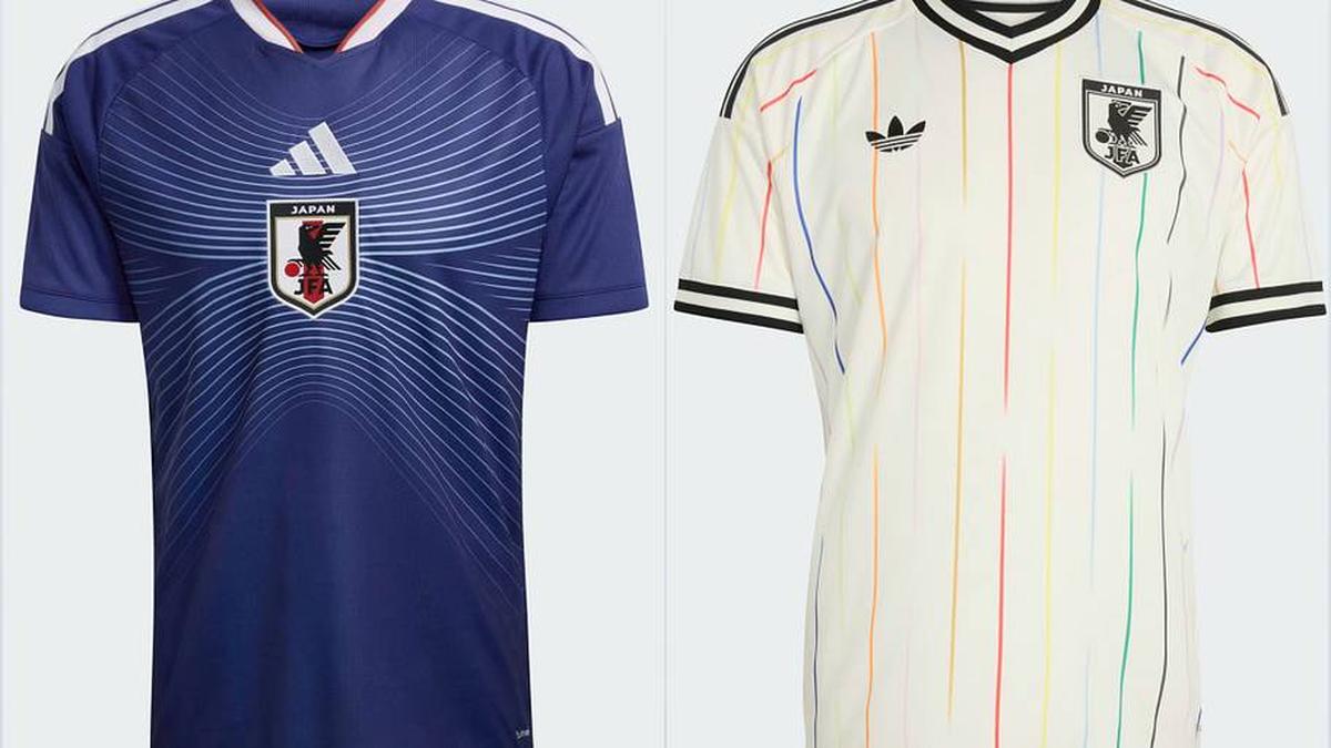 Japan's stunning World Cup home and away jerseys. | Adidas 