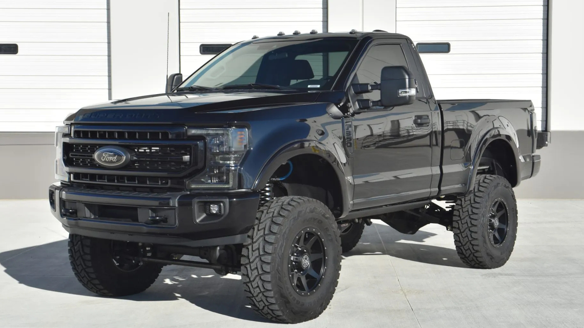 This Shortened Godzilla V8 Ford F-350 Shows Why Bigger Isn't Always Better 