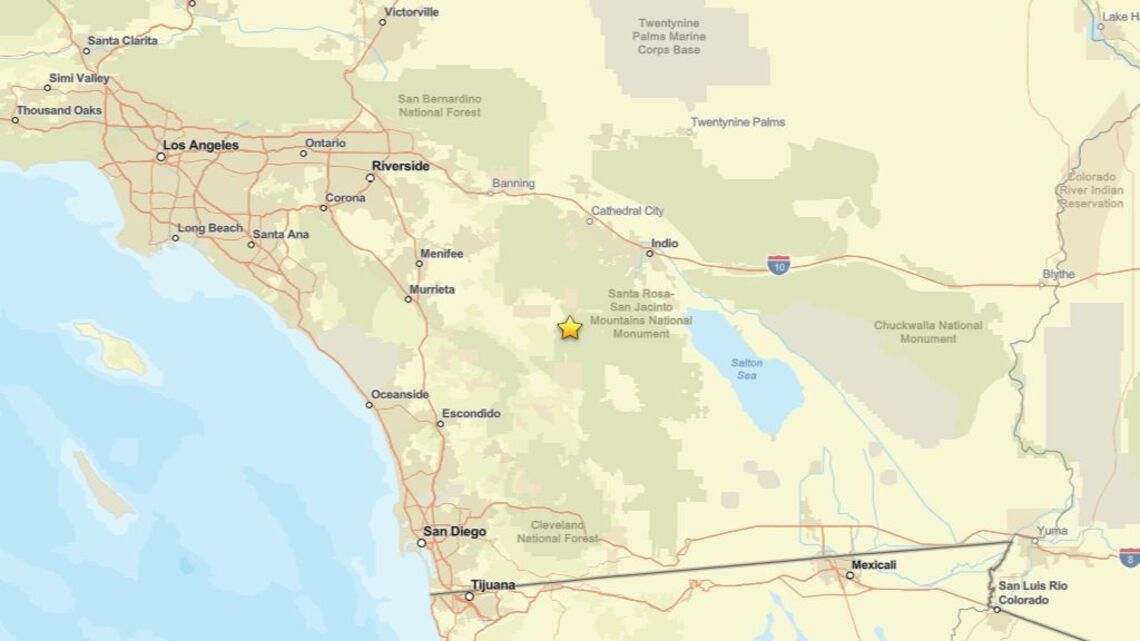 Update: Sept. 12 - 2.2 magnitude earthquake registered close to Anza, CA 