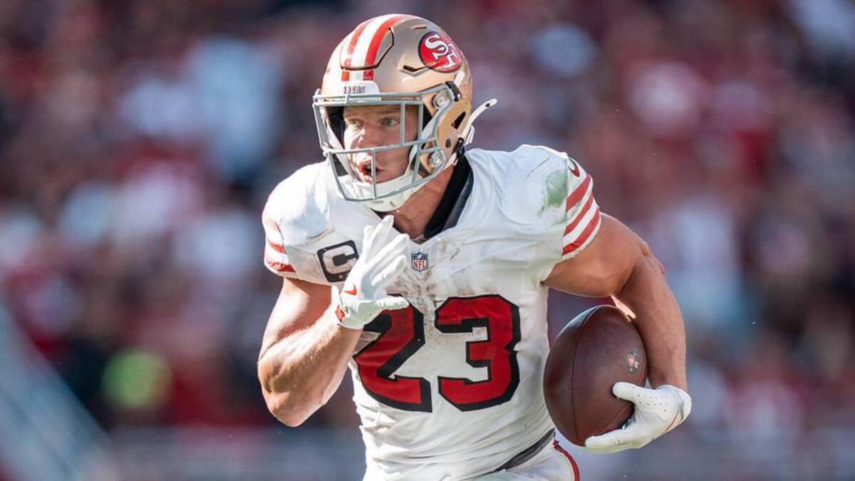  Christian McCaffrey has had a stellar first nine seasons in the NFL. | Kyle Terada-Imagn Images 