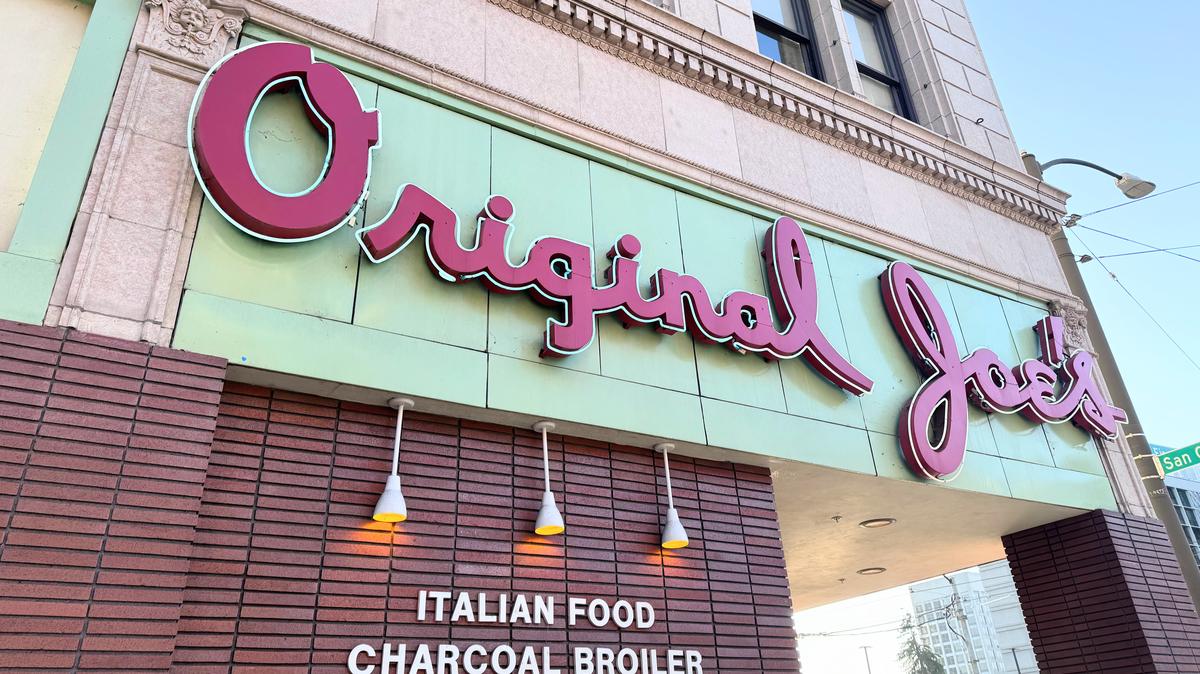 Original Joe's restaurant in downtown San Jose will celebrate its 70th anniversary on Sunday, May 24, 2026. (Sal Pizarro/Bay Area News Group)